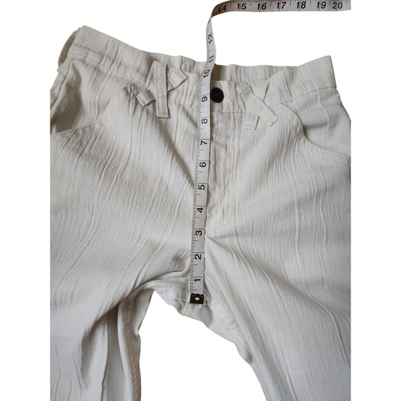 Levi's Vintage 70s Boho Flare Jeans Women's Size 27 White Classic Hippie Flawed - Picture 10 of 11